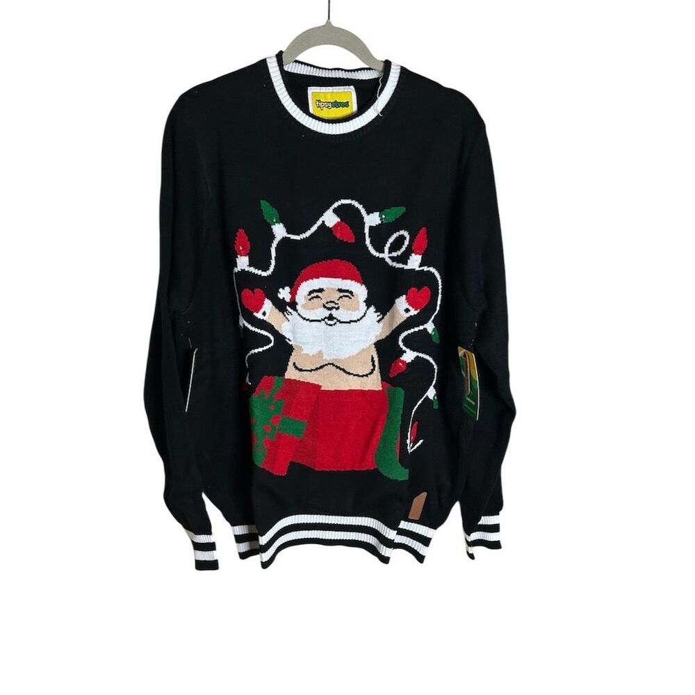 Tipsy Elves XL Light Up Ugly Christmas Sweater Yuletide Unisex